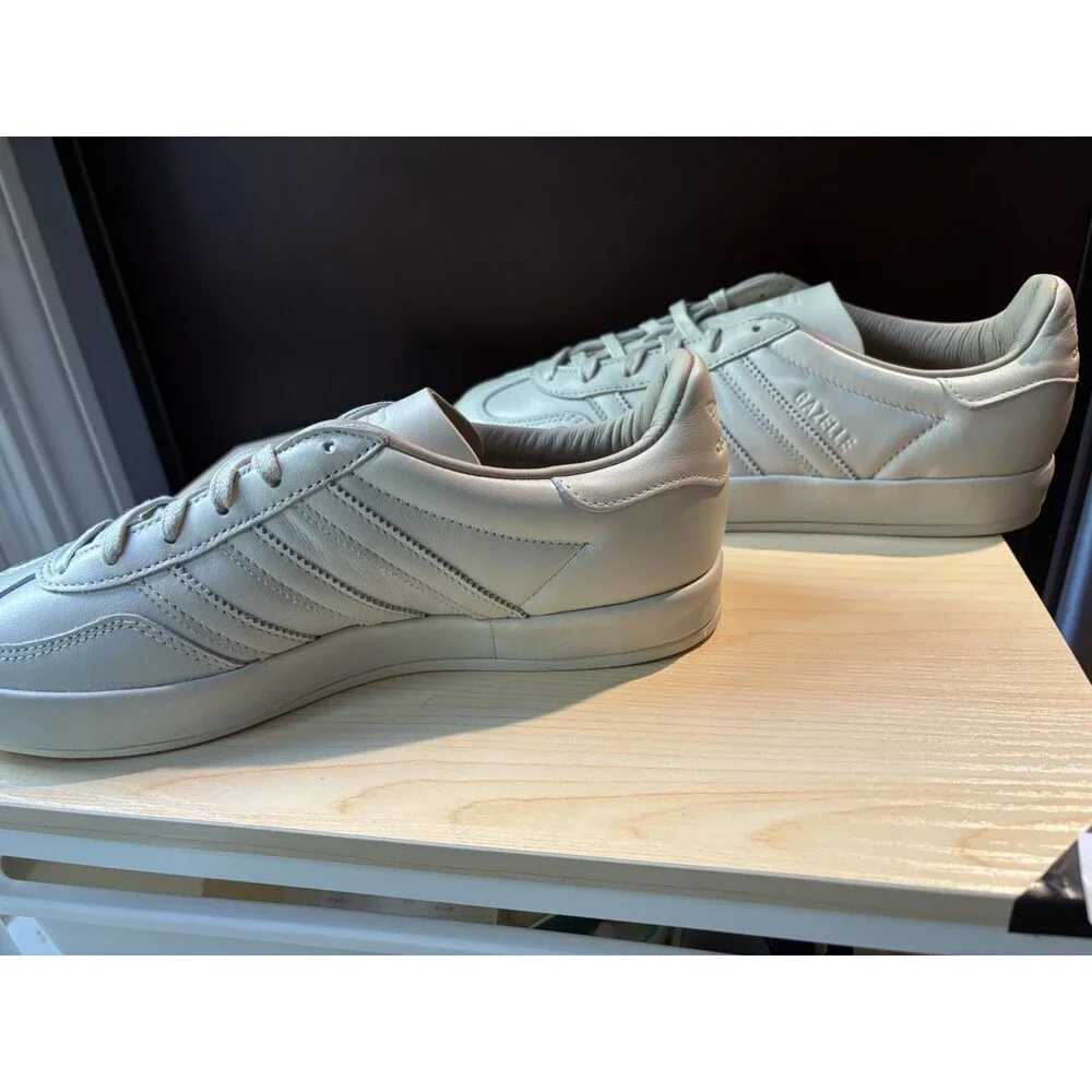 New Adidas Gazelle Indoor Lux Alumina JI3508 Beige Unisex Men 7 Women 8